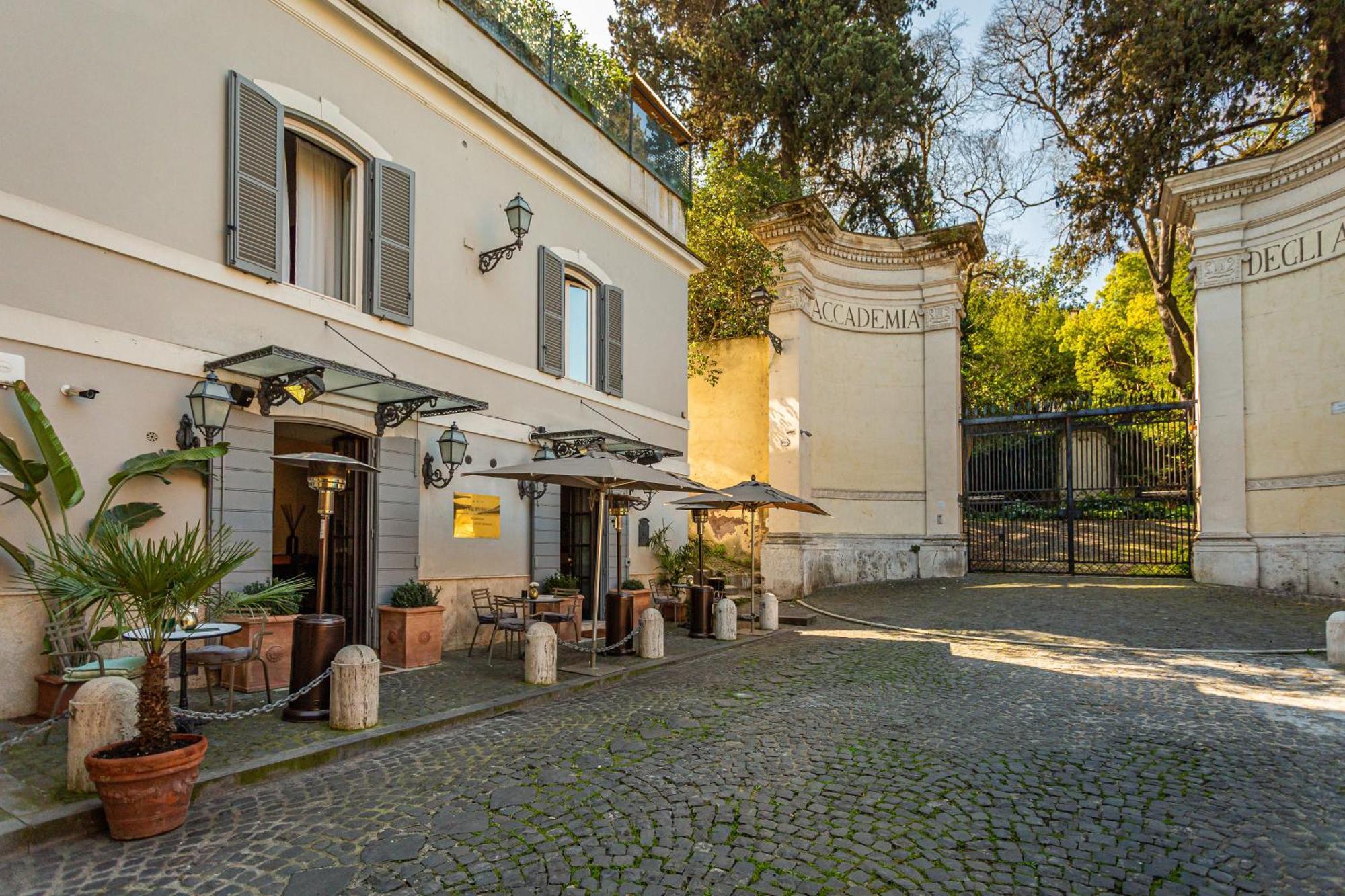 Hotel Parrasio Roma Esterno foto